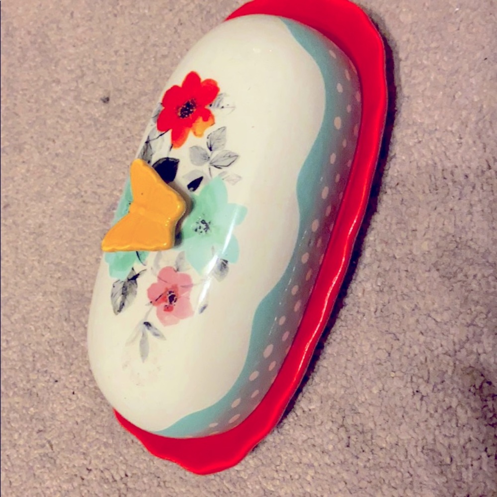 Pioneer Woman Butter Dish